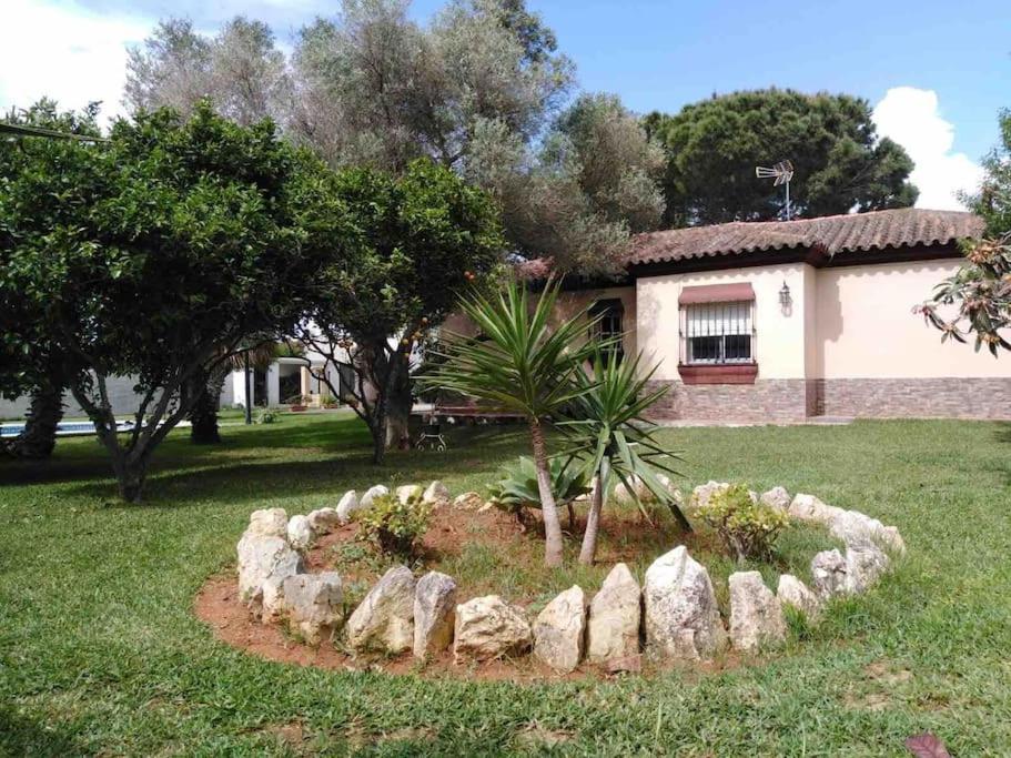 Chalet En La Barrosa, Piscina+Bbq+Grifo De Cerveza Chiclana de la Frontera Eksteriør billede